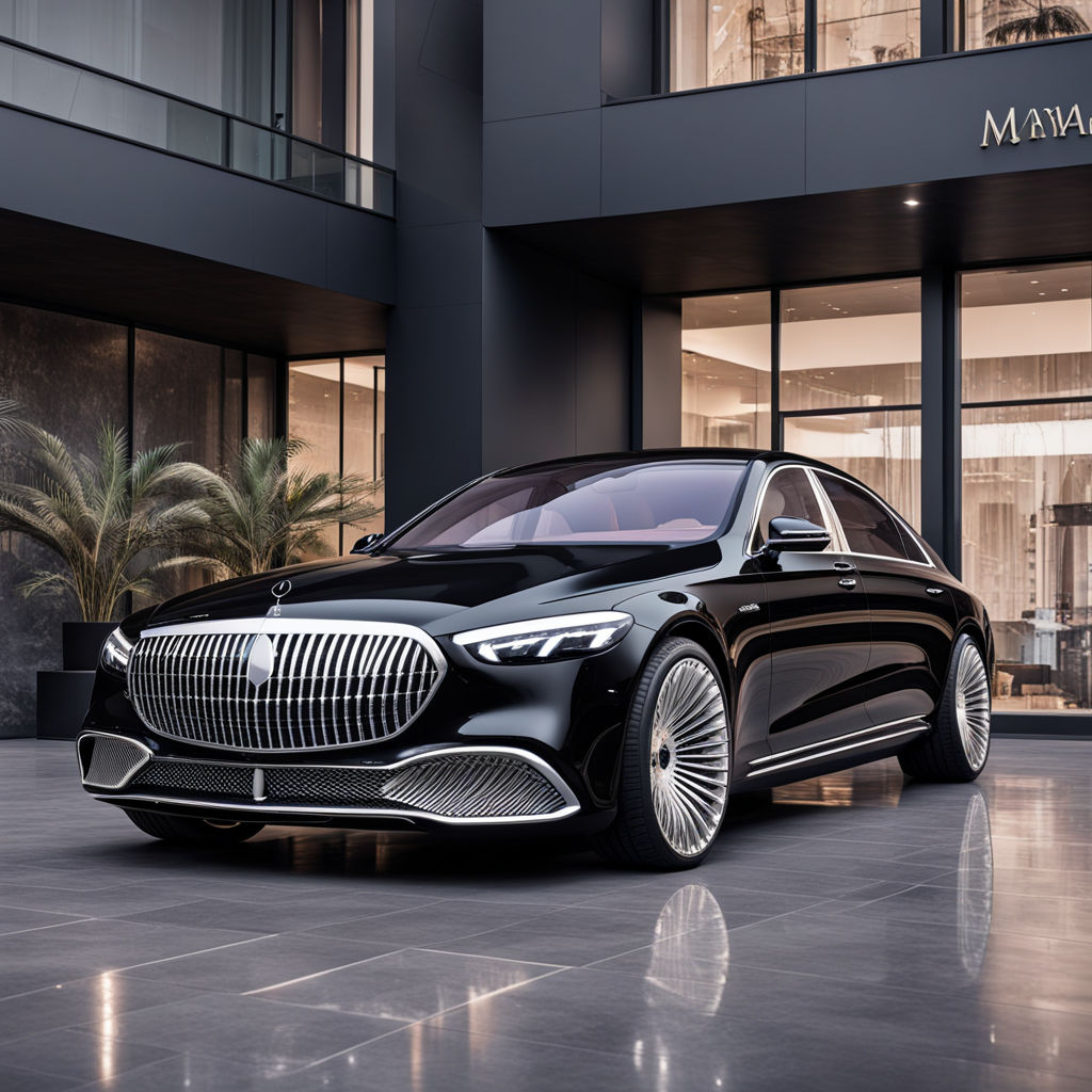 2025 mercedes maybach s580 realistic images with showroom ba... by Car ...