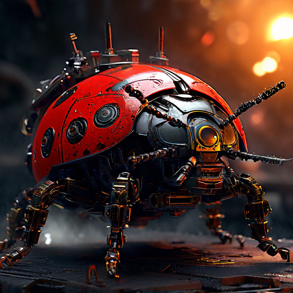 robot ladybug