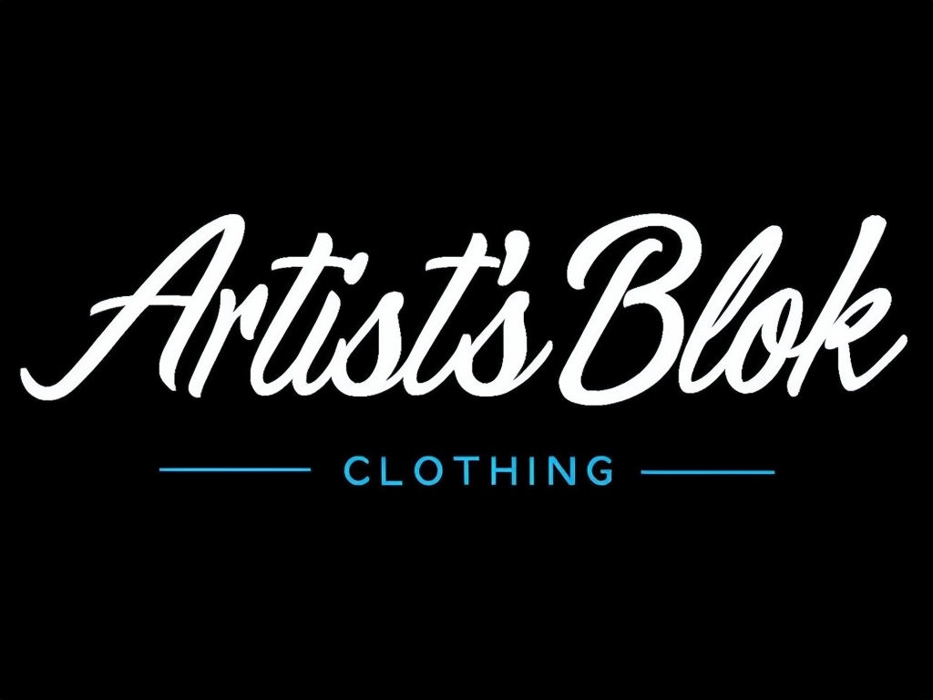 Artist's Blok Minimalist Logo Design for Clothing Brand