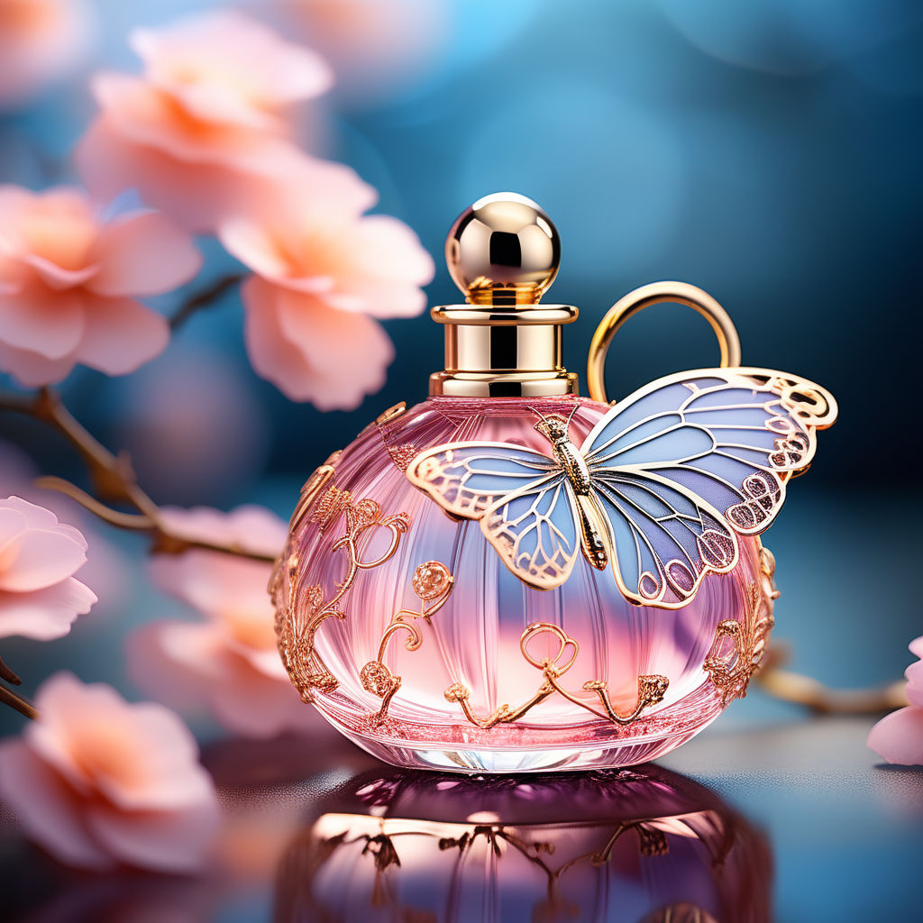 Butterfly-inspired Perfume Bottle By B B - Playground