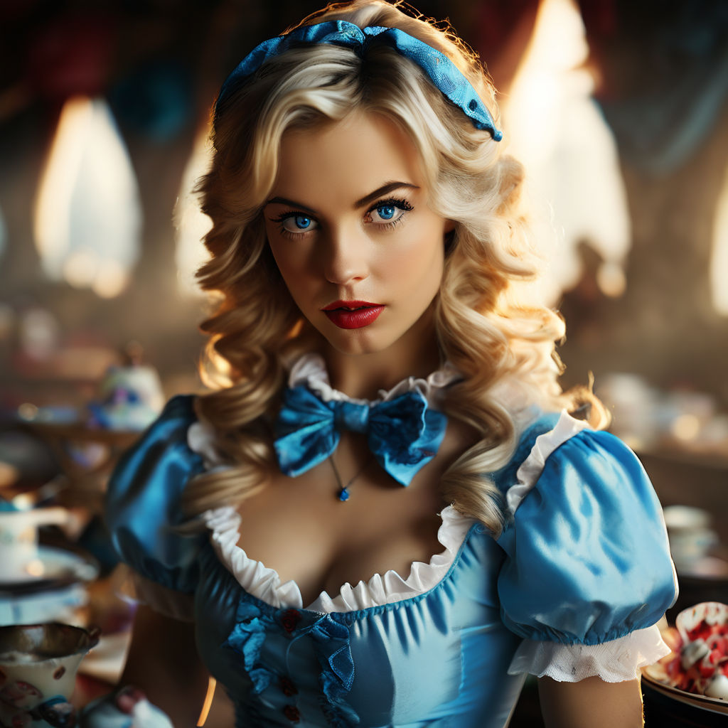 Sexy Adult Alice in Adult Wonderland