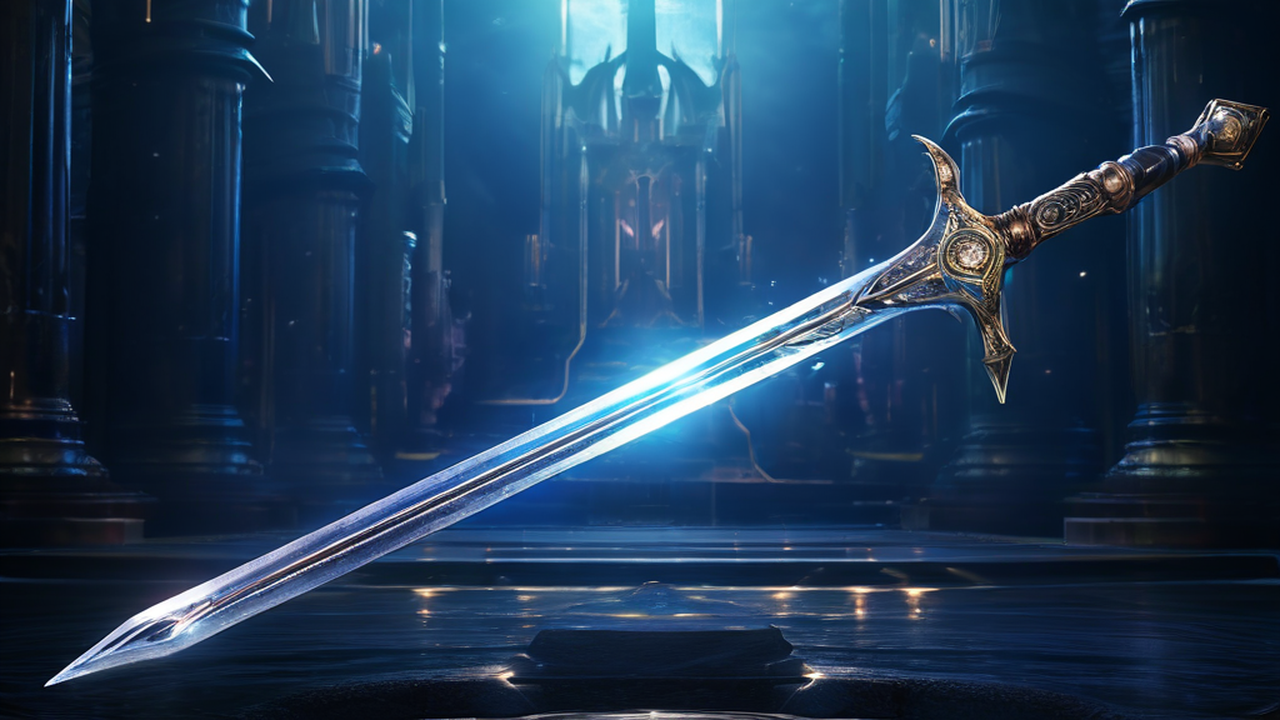 Excalibur Energy Sword: A legendary sword of Arthurian lore by Nefadar Excalibur Energy Sword: A legendary sword of Arthurian lore by Nefadar