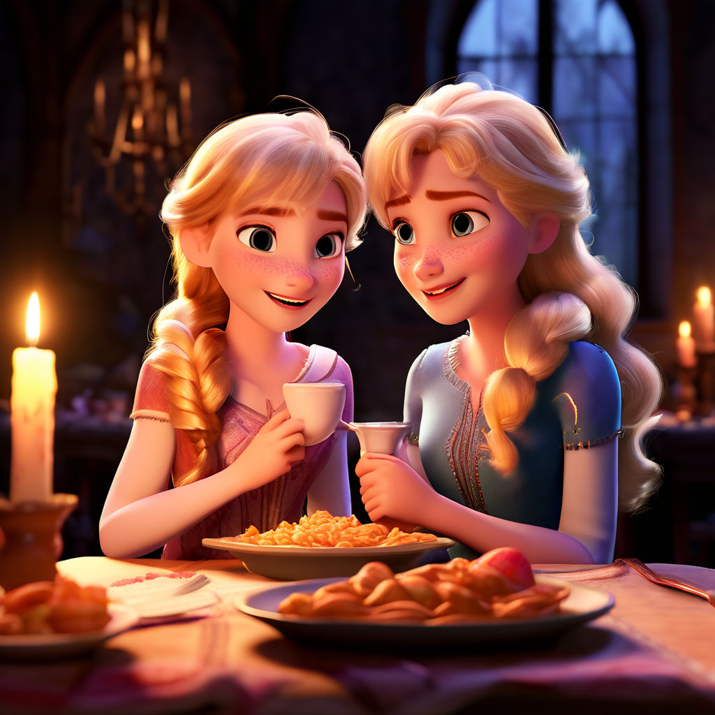 Elsa y Anna de 