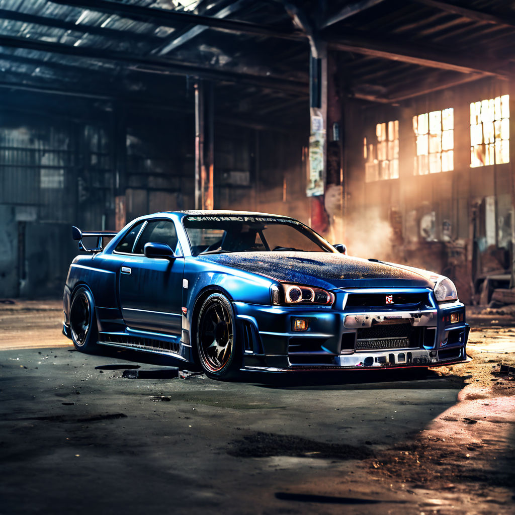 Nissan GT-R34 by Marcos Vinicio Sánchez Molina - Playground