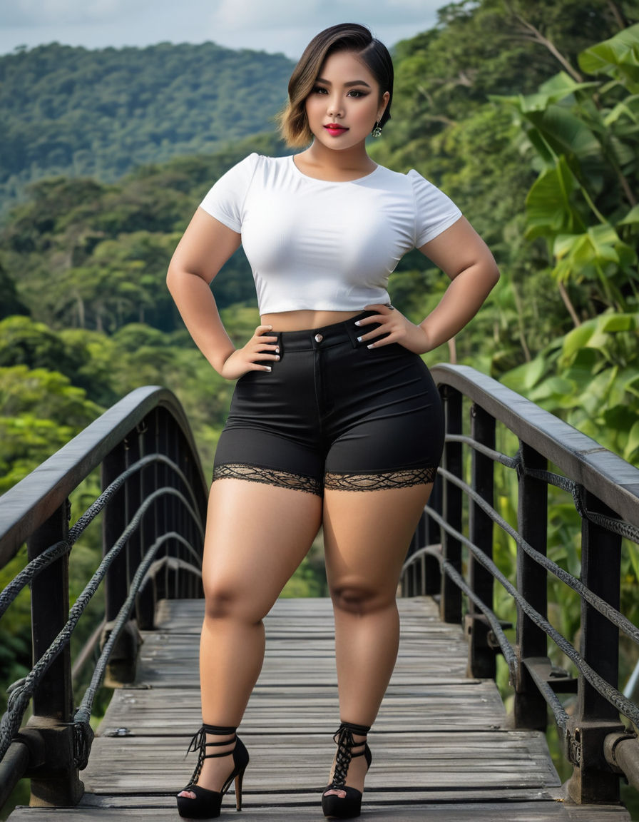 super-plus-size-thick-girl-with--thick-thighs-mini Skirt