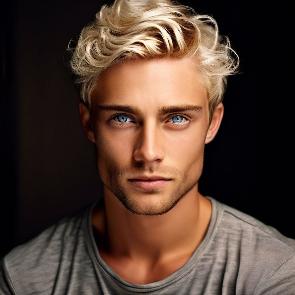 Blonde guy