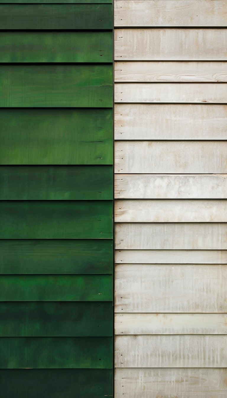 Contrasting Textured Wooden Fence Design for Phone Case Cover