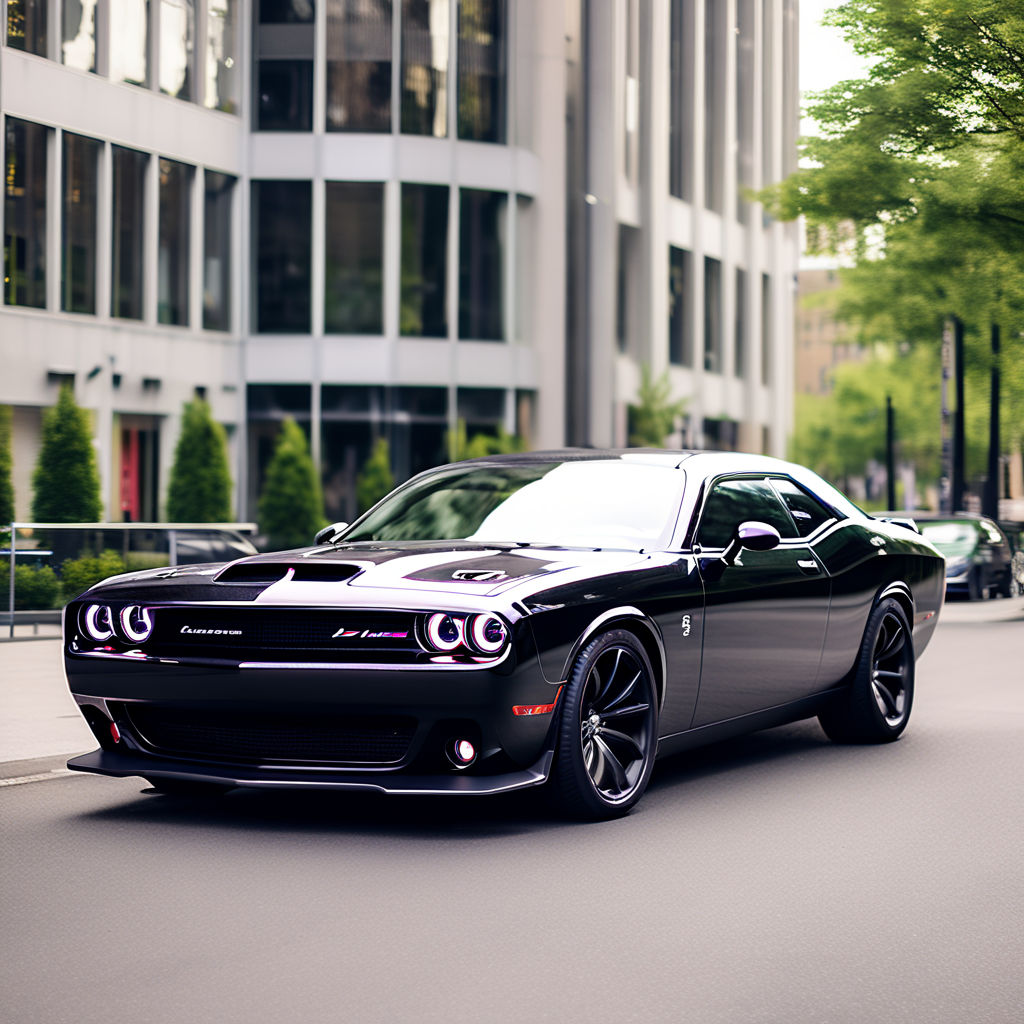 Dodge Challenger eMuscle Hellcat 2024 by Zagham Abbas - Playground