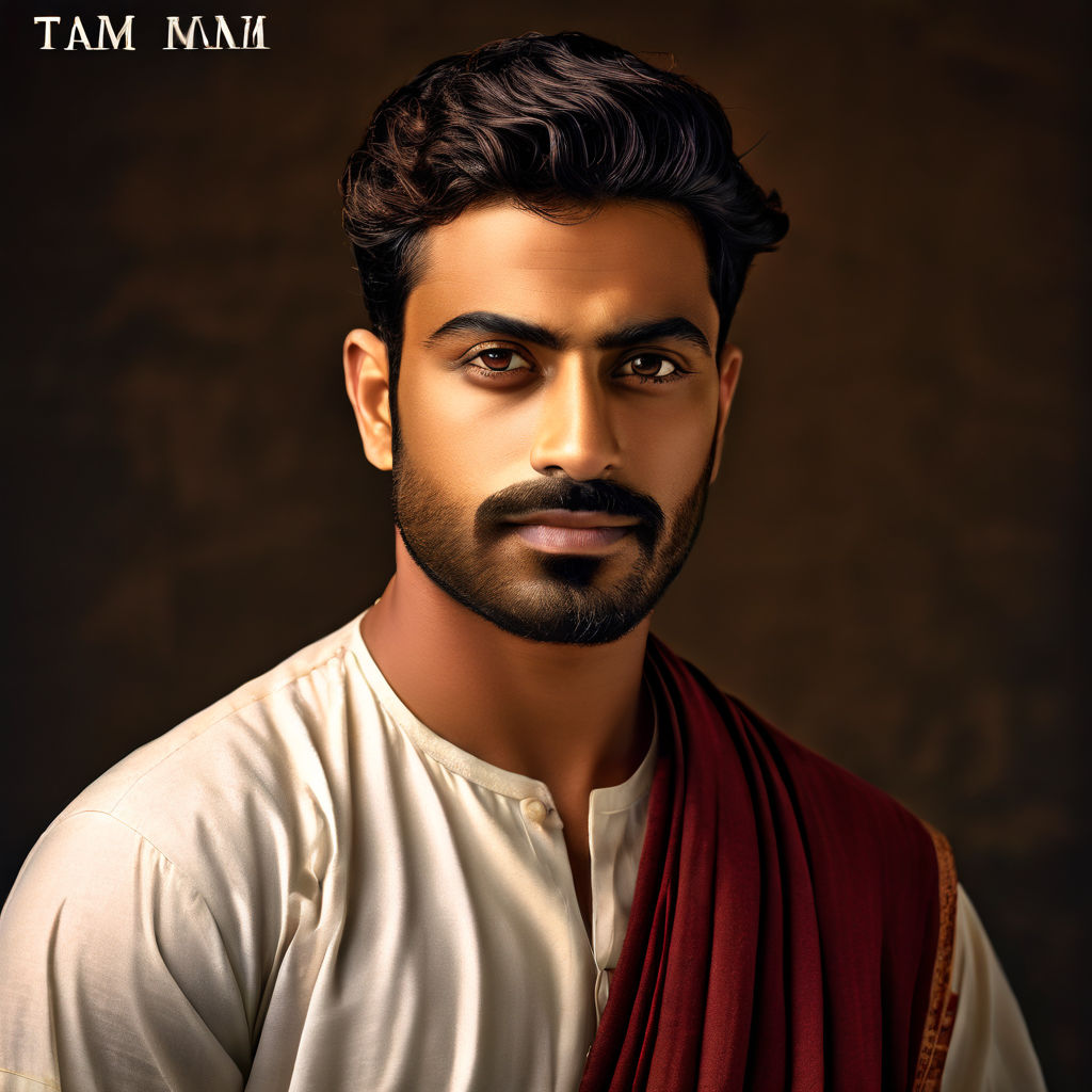 Show me a picture of a man named tamim by edit edit playground