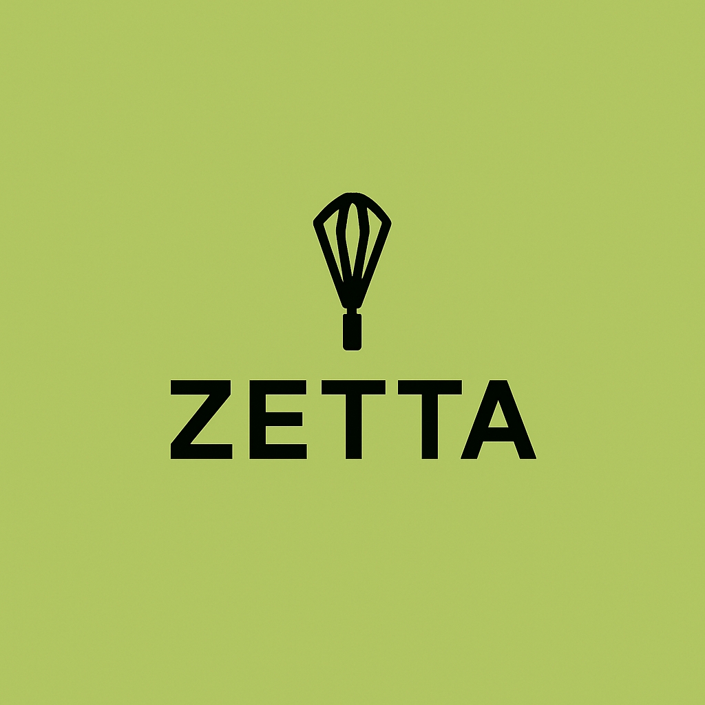 Minimalist Black Whisk Logo Design on Lime Green Background Logo