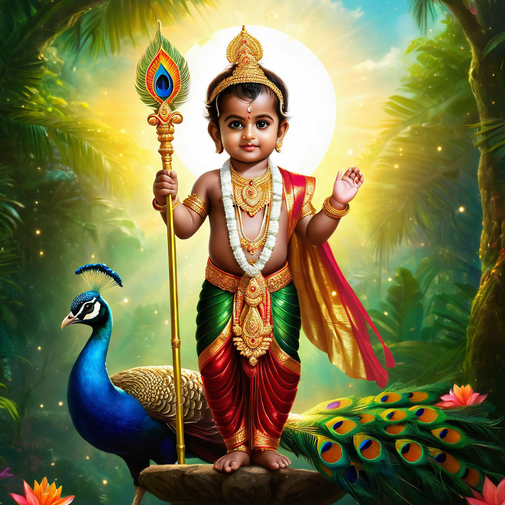 Lord Murugar Murugan jemand Indian