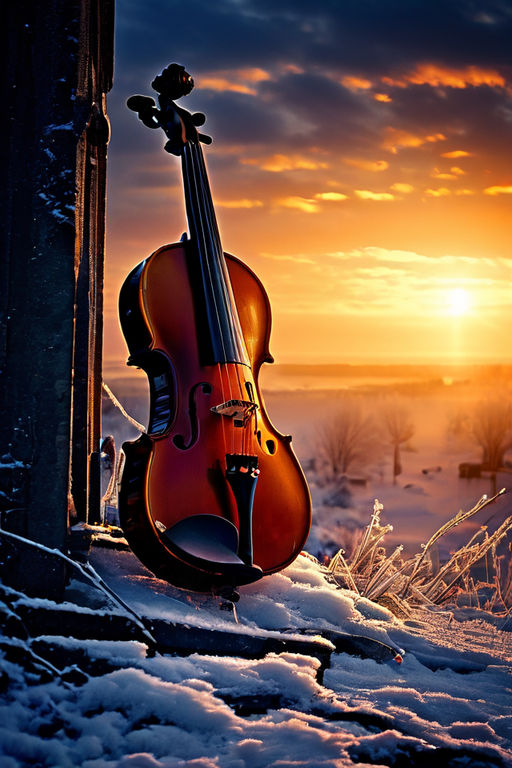 In the music of the cold The first violin is played by a tea... by ...