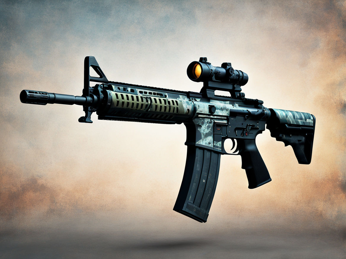 Exquisite digital render of a M4A1-S by Deed SiNNER - Playground