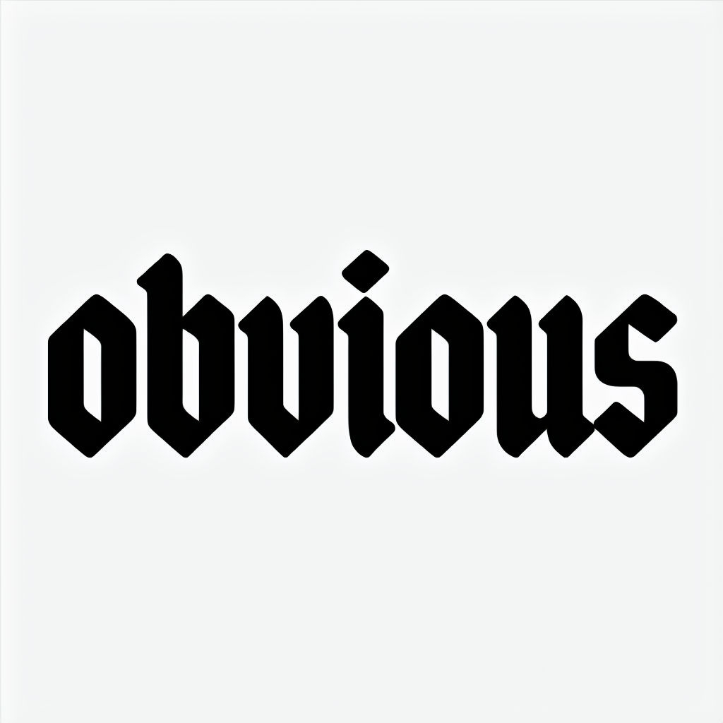 Bold Modern 'Obvious' Typography Design Mug