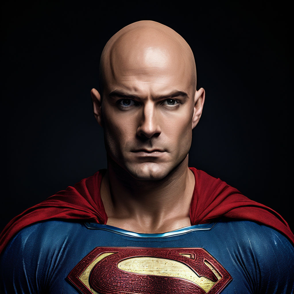 Bald Superman by Kun - Playground