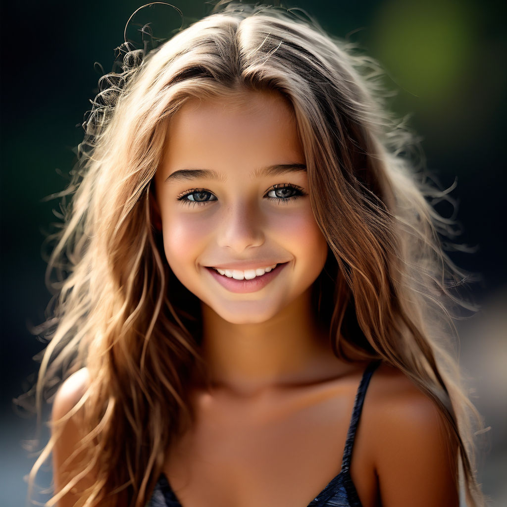 12 year old cute skinny girl by Jannik Hess - Playground