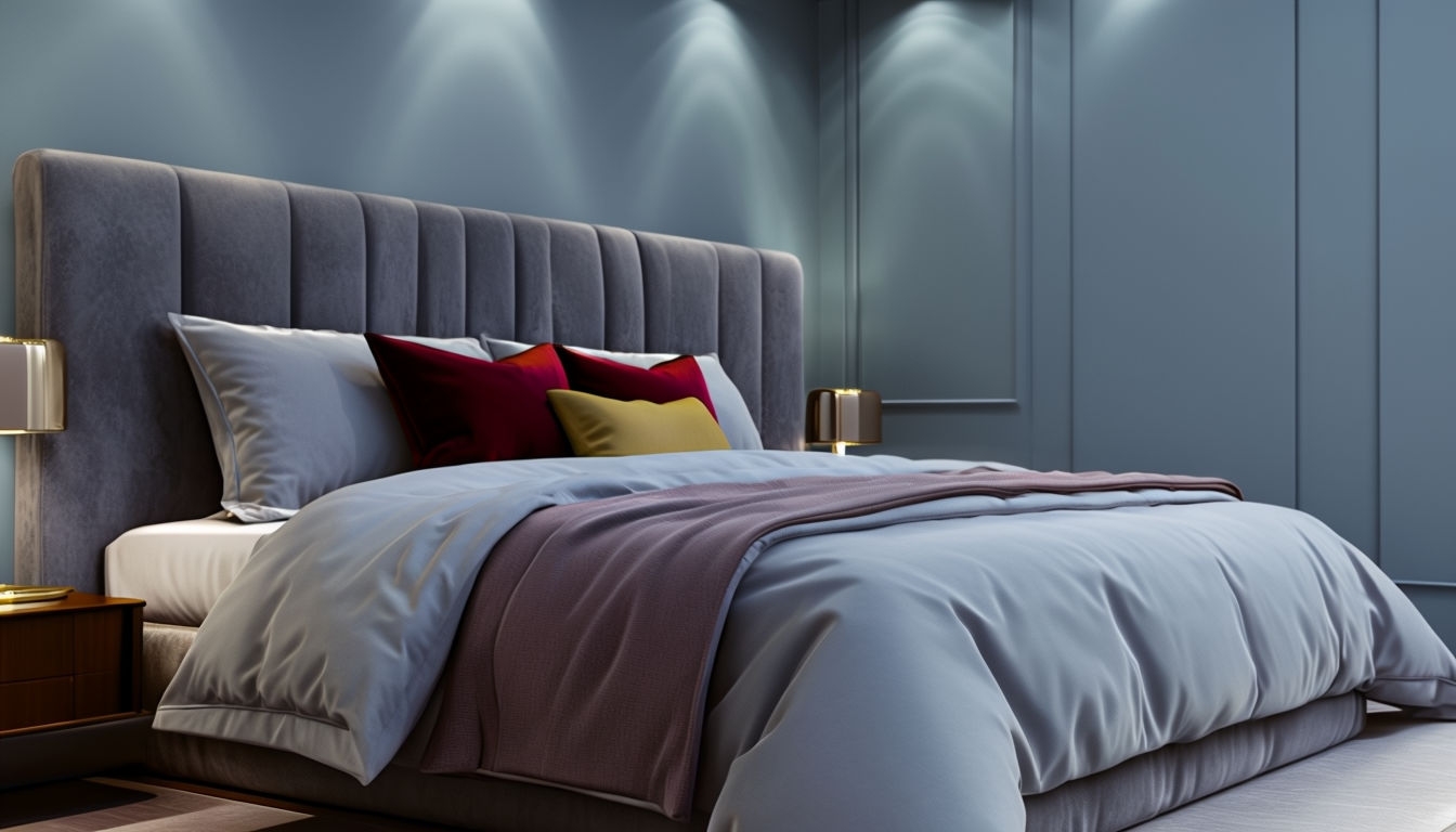 Chic High-End Bedroom Virtual Background for Stylish Settings