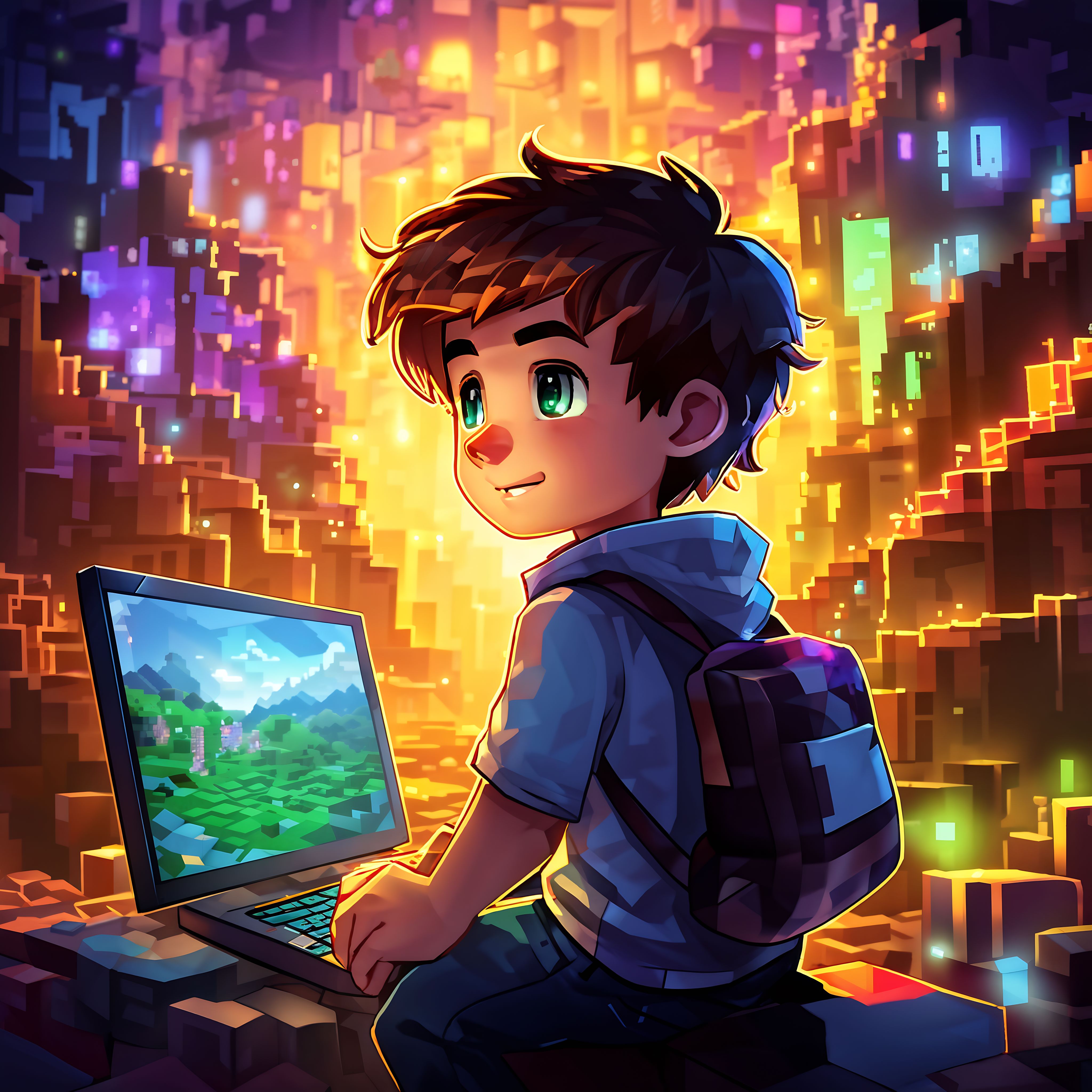 2d minecraft pixel