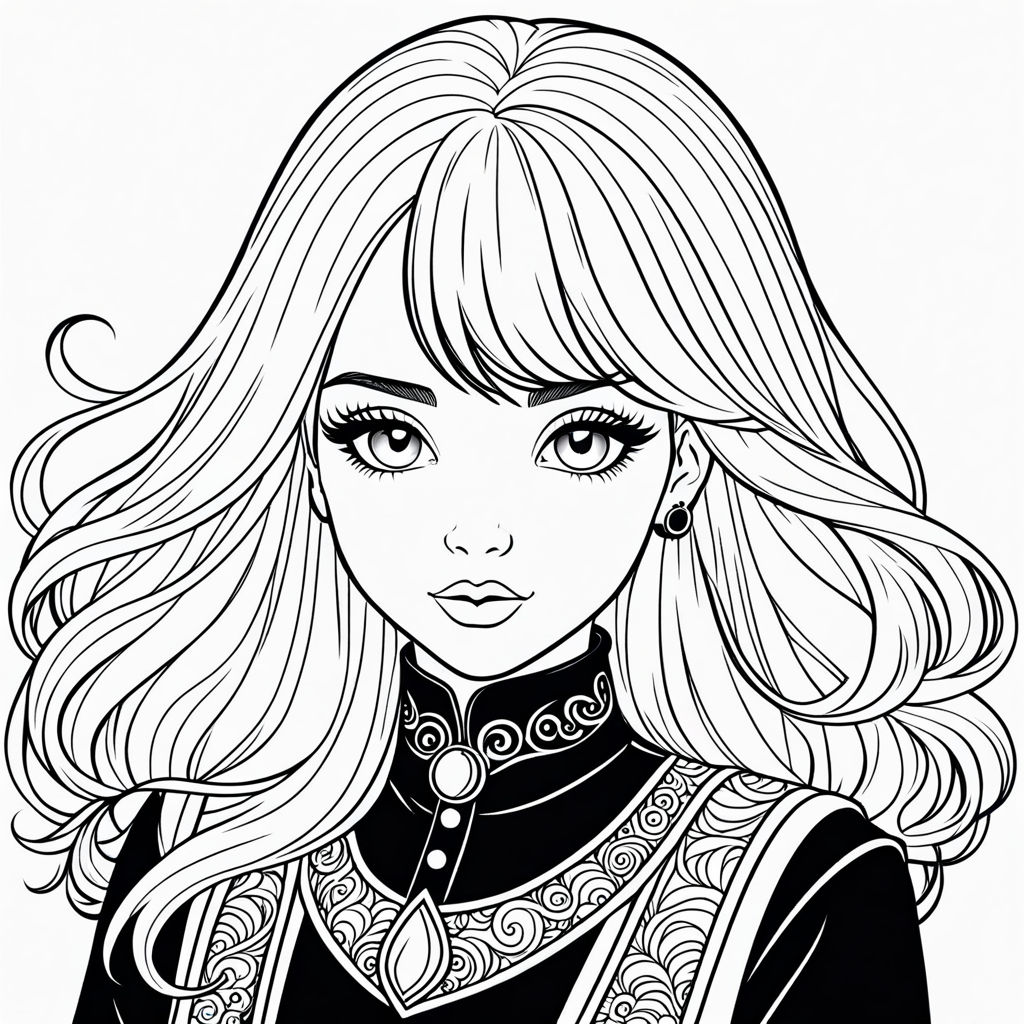 Black and white coloring page by vasanthi ramasamy - Playground