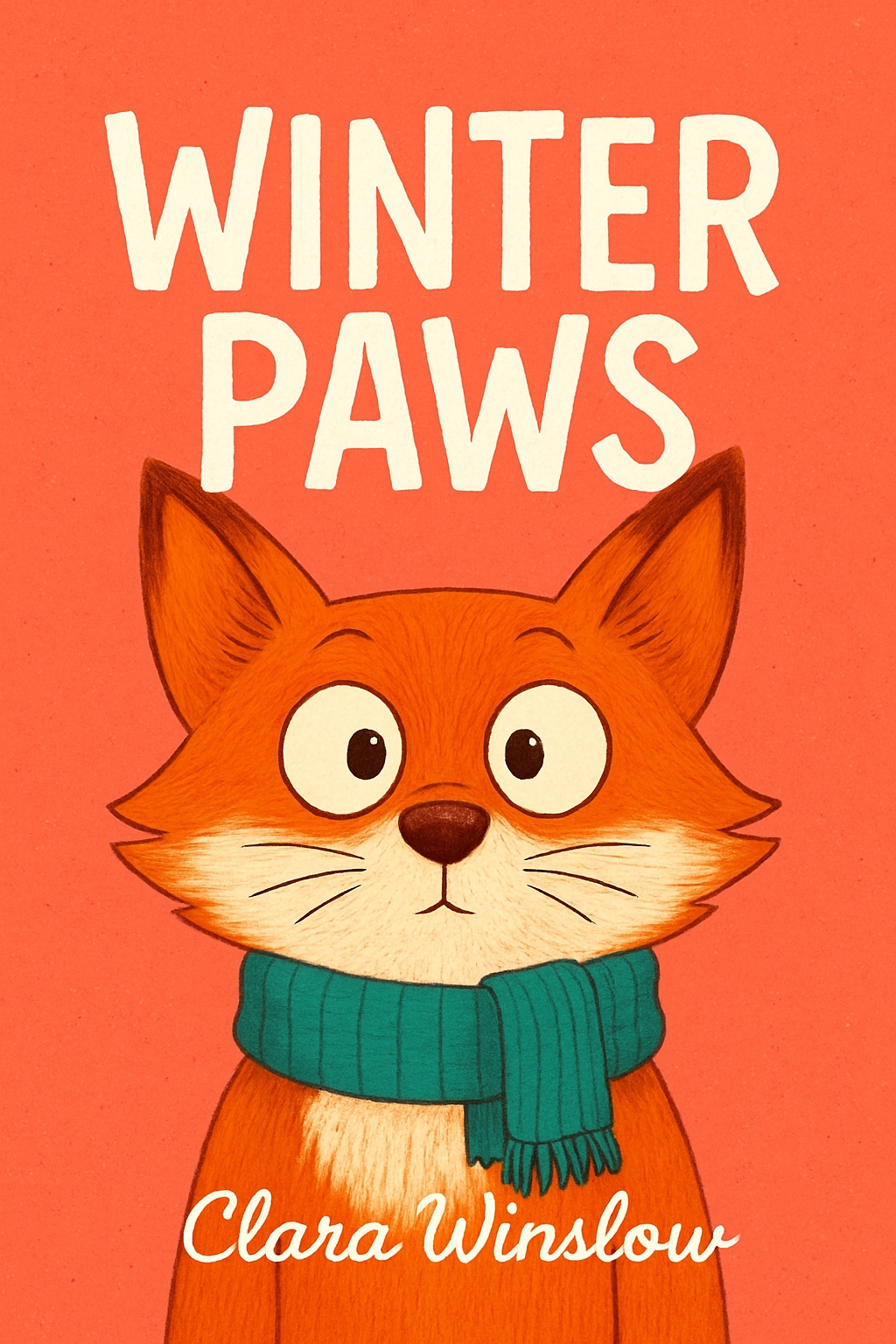 Whimsical Fox Illustration for Children's Book Cover Design EBook Cover