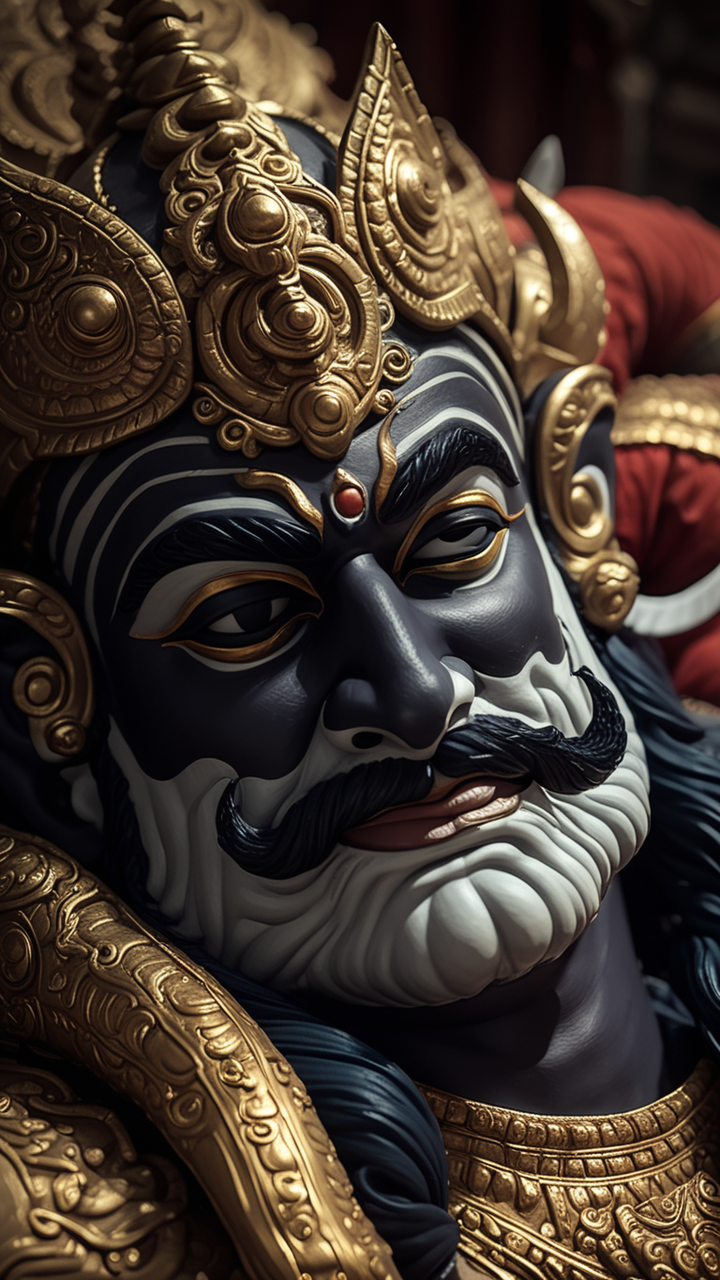 Ravana is sleeping by History.Memorybypass Playground