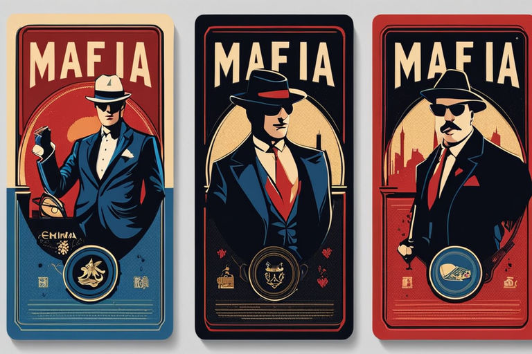 Poster. The card mafia. Game. sportive. a card game. Mafia. ... by ...