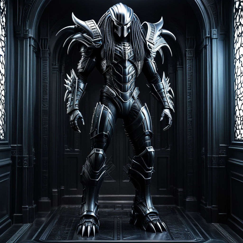 Full Body The Predator In H R Giger Style By Dean Wagner Playground