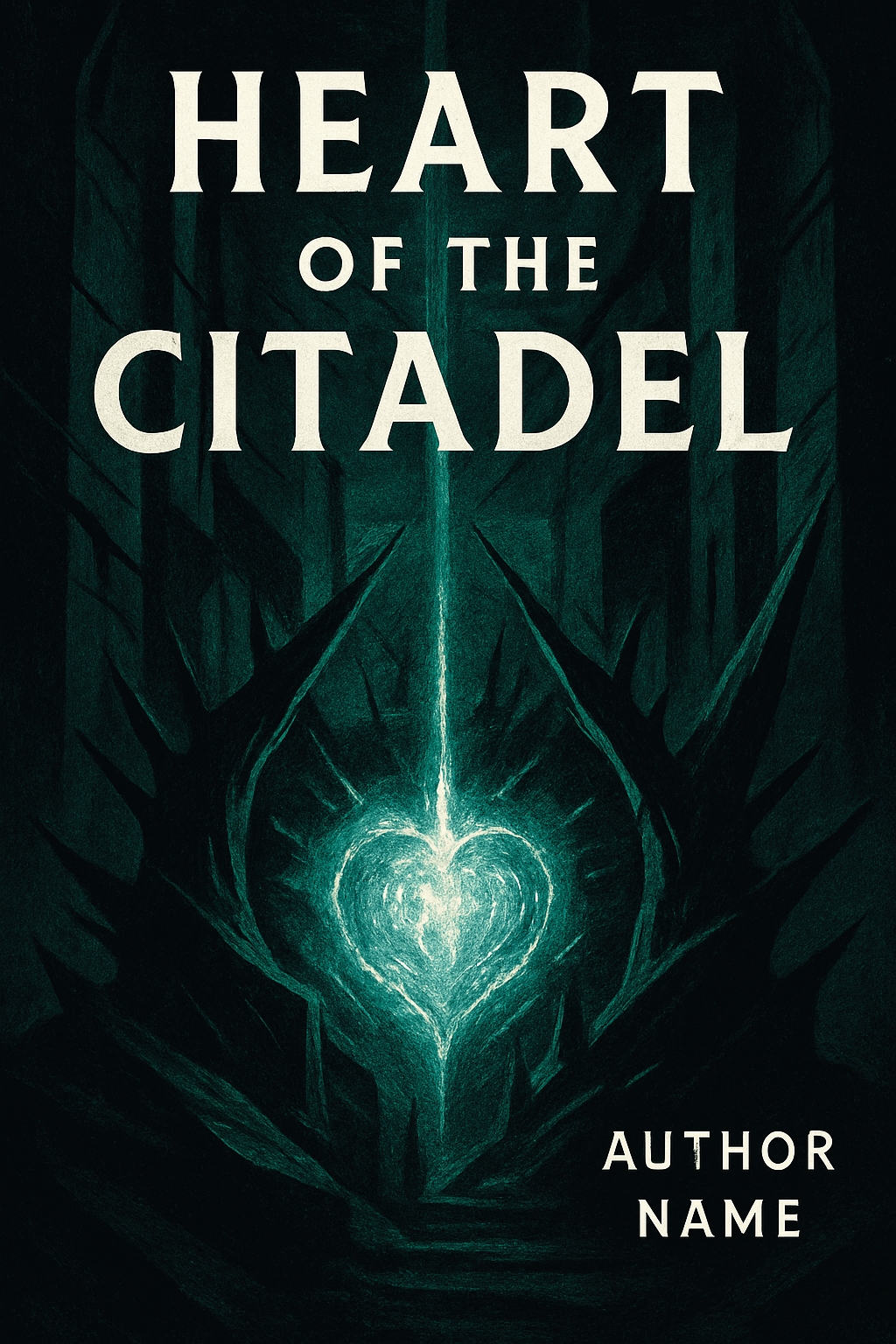 Heart of the Citadel Dark Fantasy EBook Cover Design