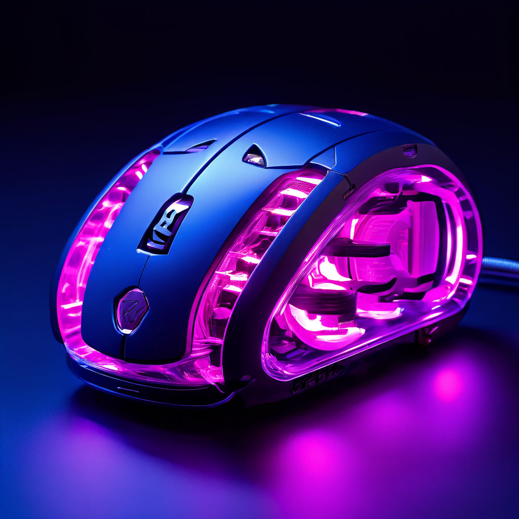 A custom gaming mouse with blowing airflow by Niko Mars - Playground