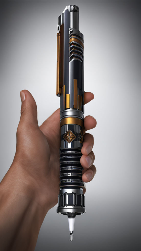 Megatron themed Lightsaber hilt by Starry Night - Playground