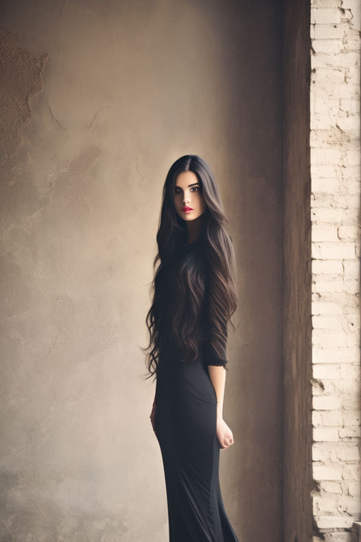 Tall stunning beautiful gorgeous teenage female very long fu&mldr; by