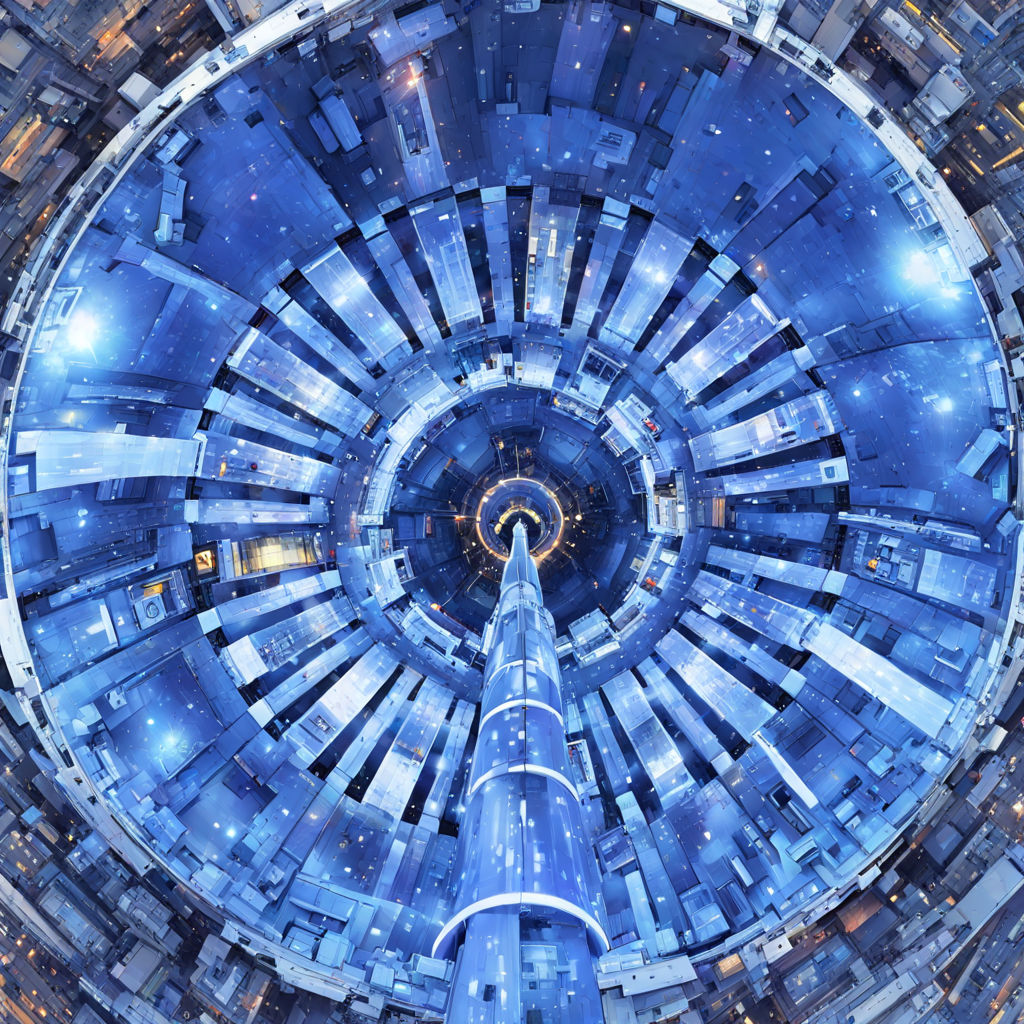 The Large Hadron Collider Sends Out Particles By Ka Hei Ng Playground The Large Hadron Collider Sends Out Particles By Ka Hei Ng Playground