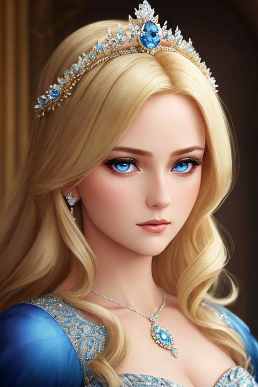 А Princess in a beautiful dress by Марина Петербургская Playground