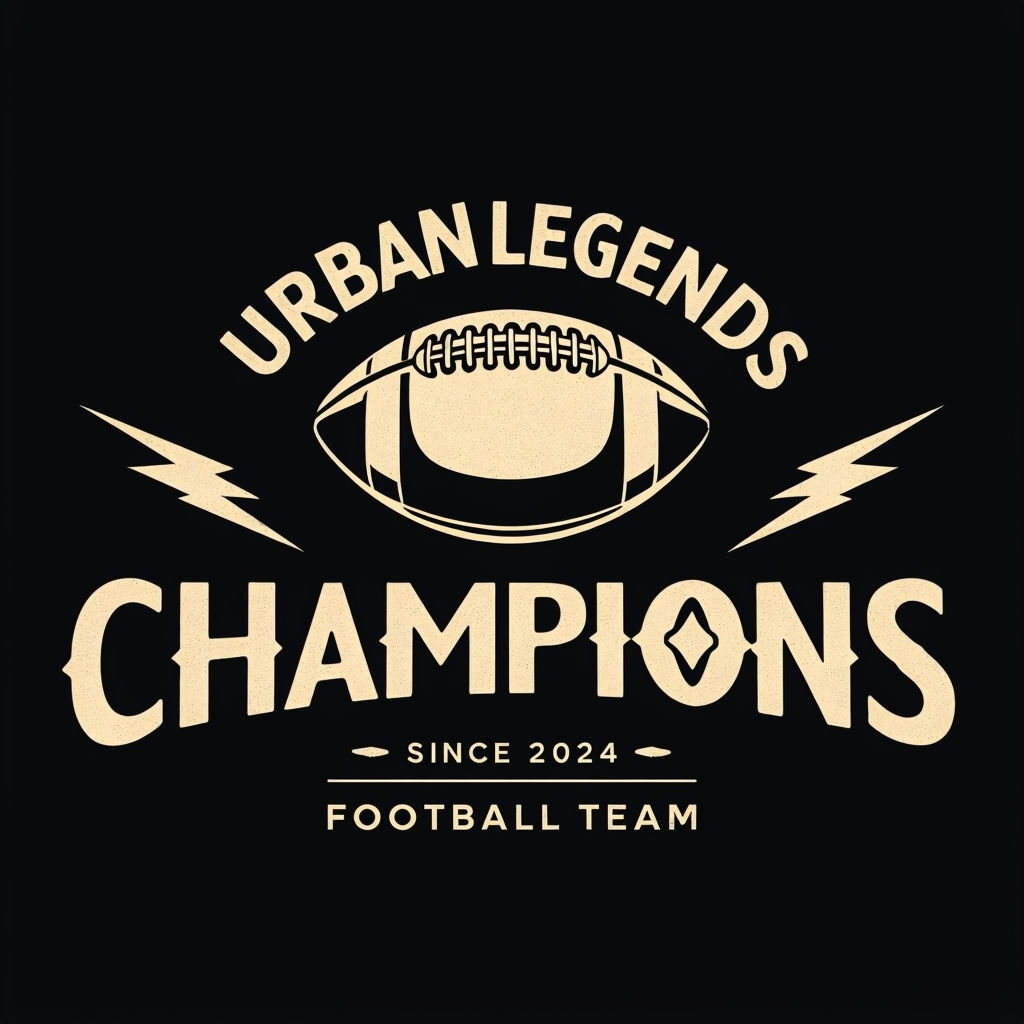 Vintage Urban Legends Football Champions T-Shirt