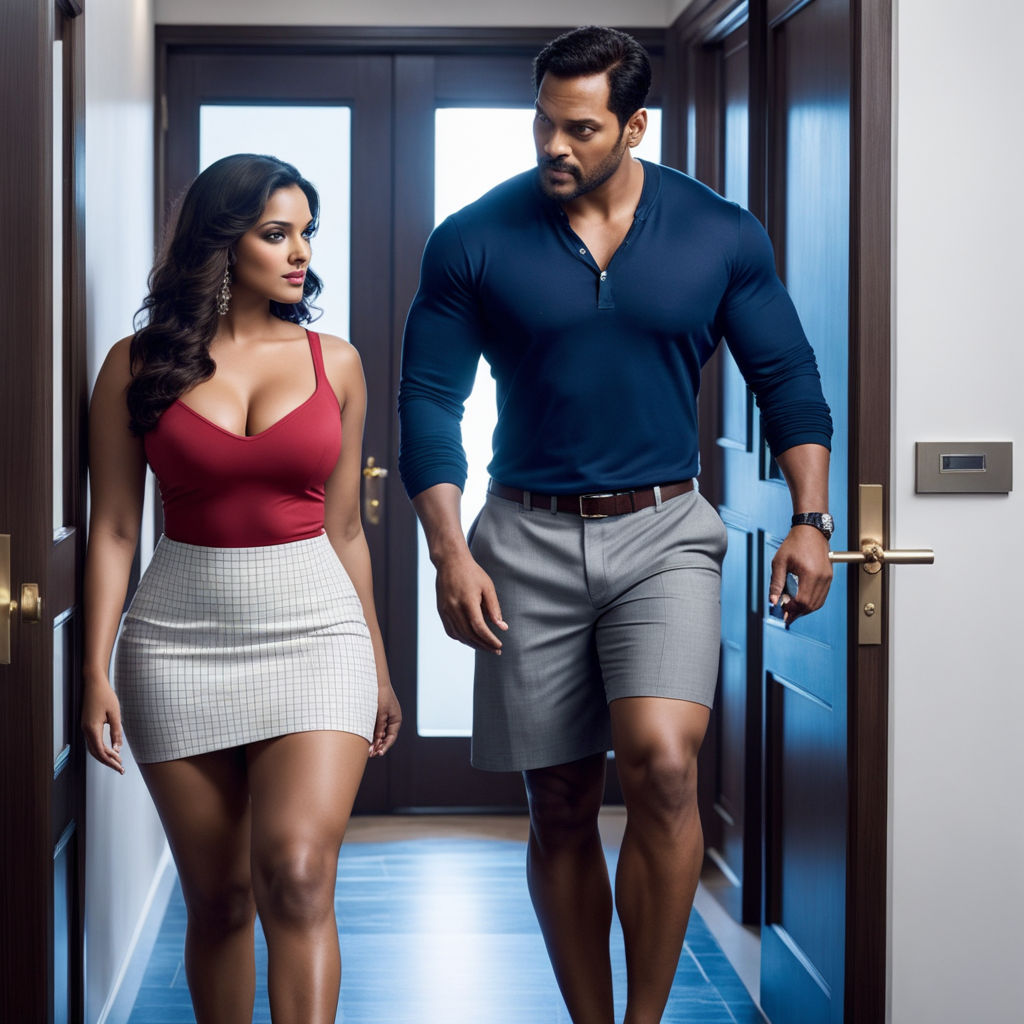 A pretty Indian super plus size thick girl with thick thighs mini Skirt