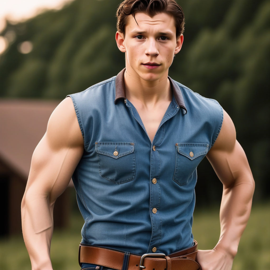 tom holland muscle