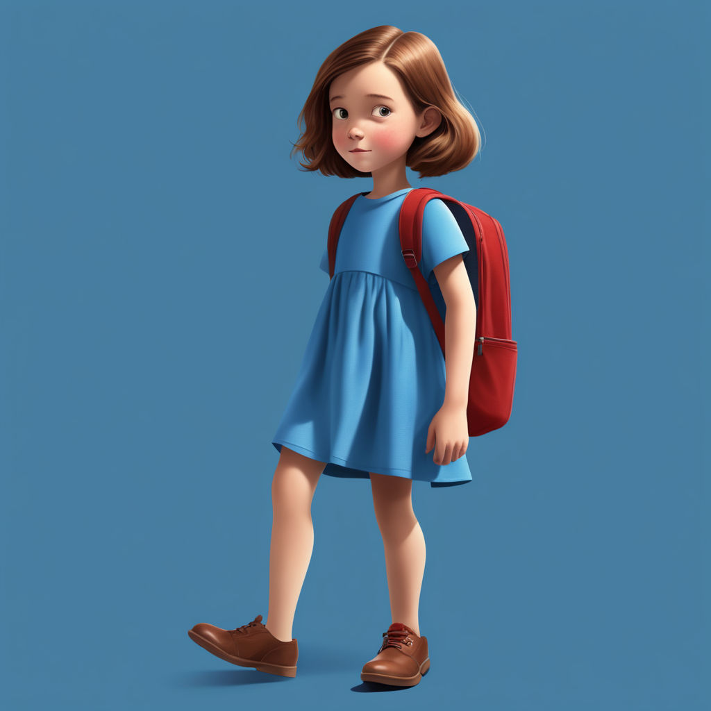 An illustration of a girl named EMMA by Easy life - Playground