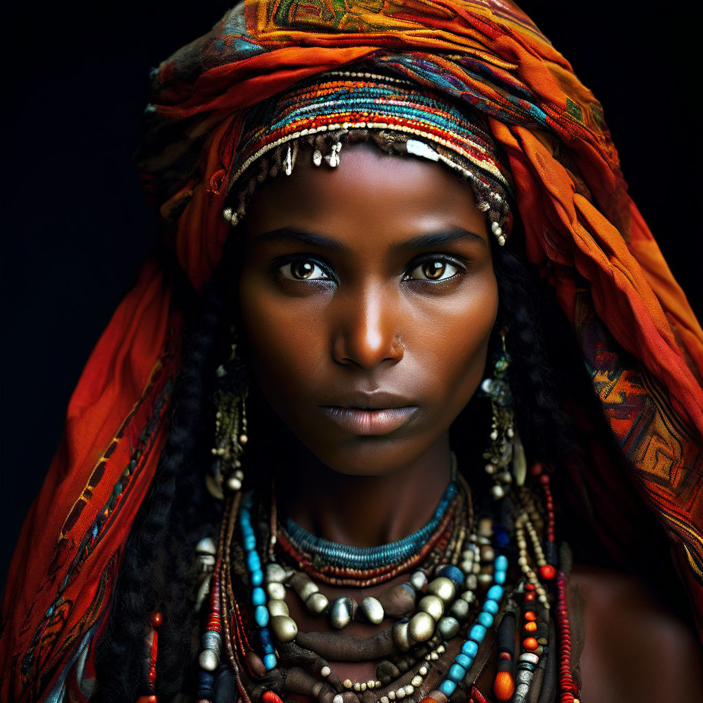 African Tribal Woman