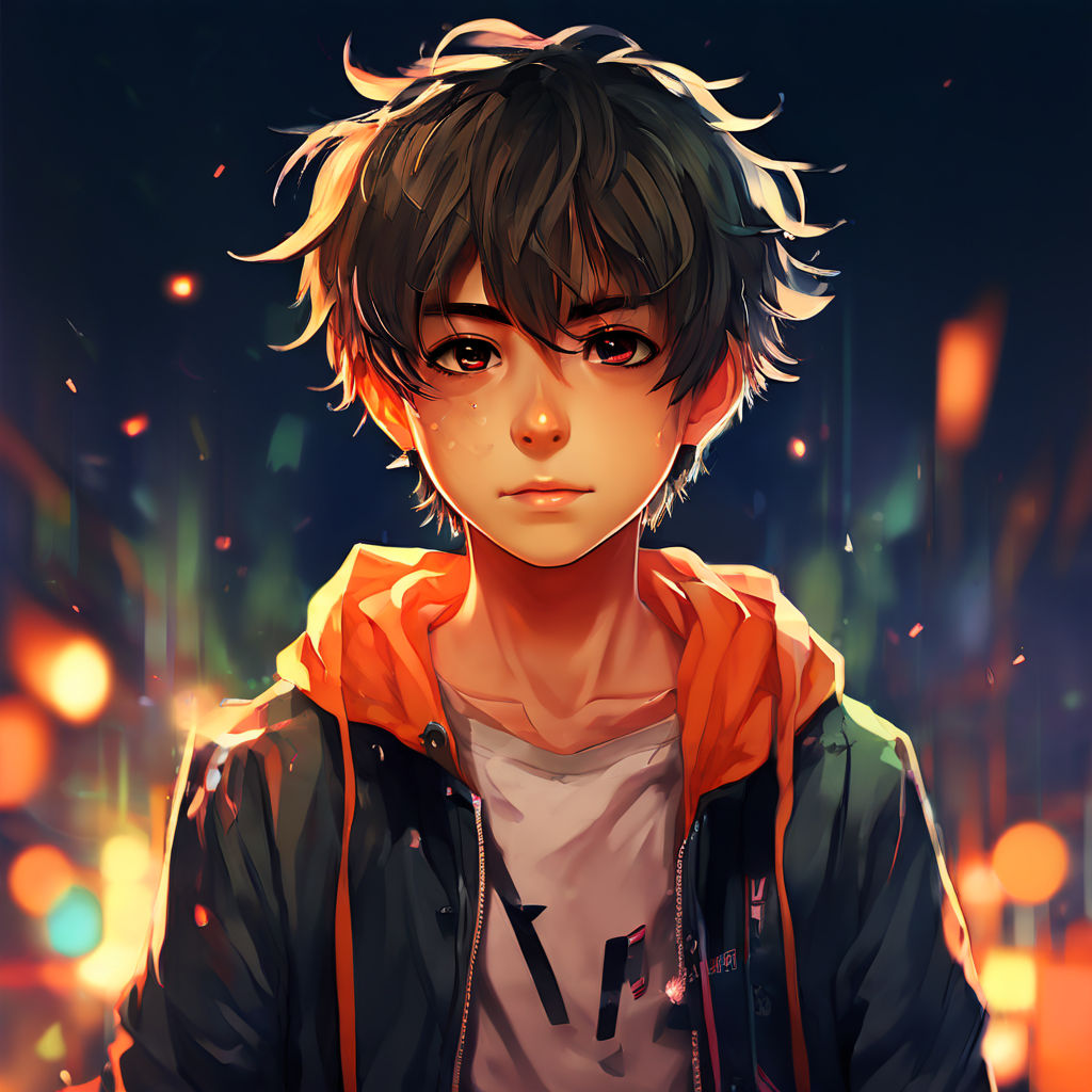 Anime boy by G o u R a b Saha (G u d d u) - Playground