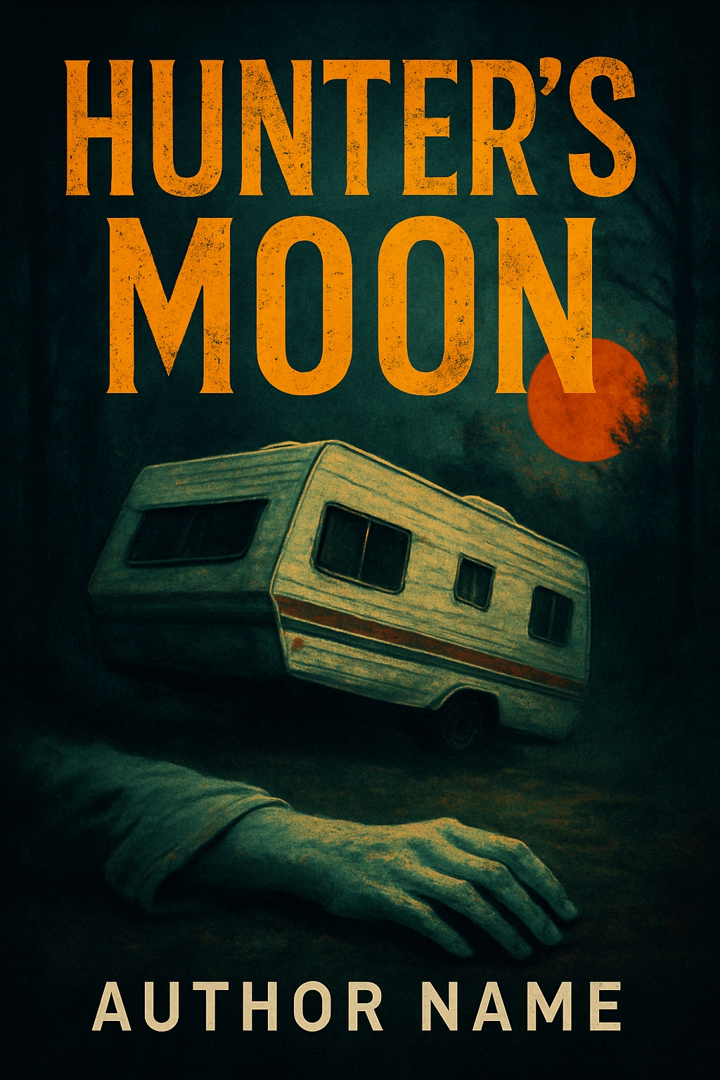 Hunter's Moon Dark Atmospheric EBook Cover Design