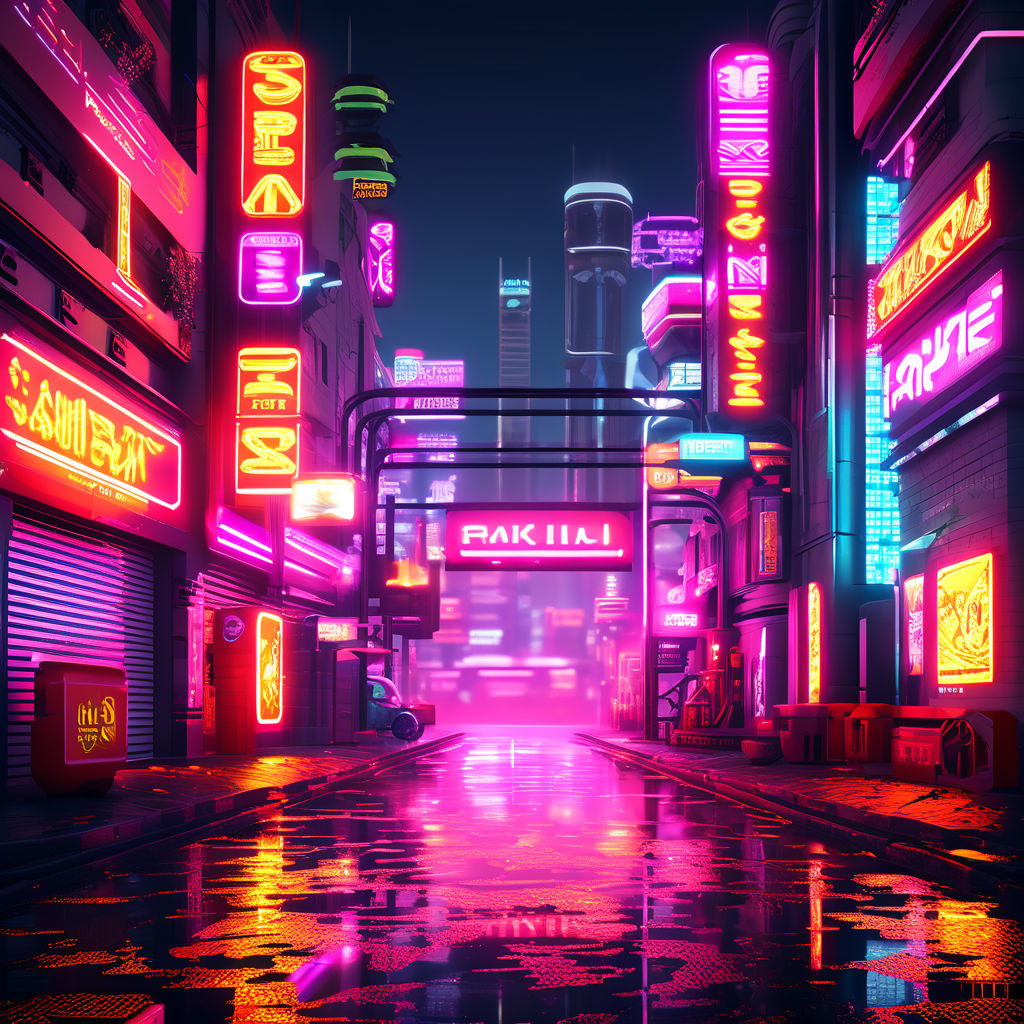 Neon cyberpunk signage pixela art Game Assets PIXEL PIXEL PI... by ...