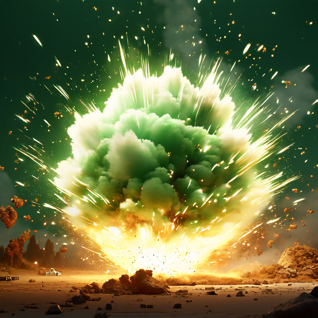 Explosion. Use green by 김기완 - Playground