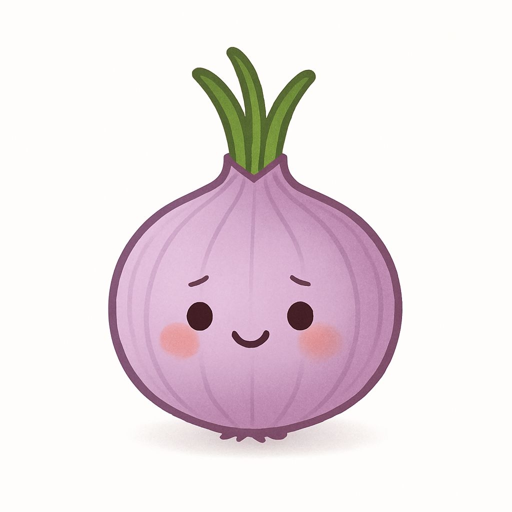 Blushing Onion Face