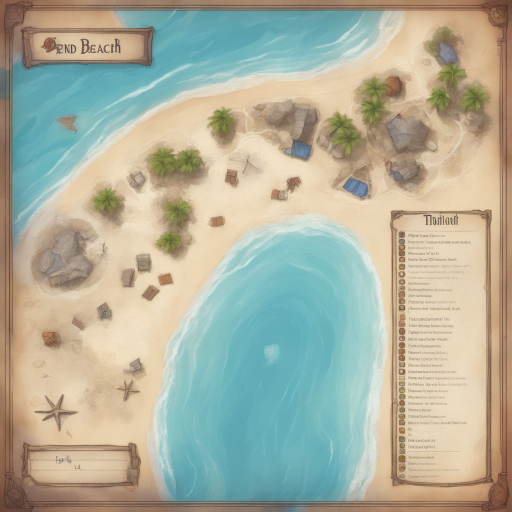 Beach dnd map by zippomode - Playground