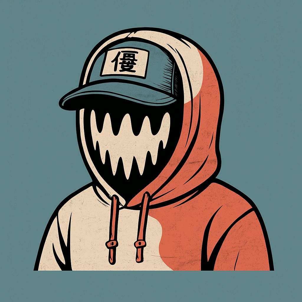 Vintage Comic Style Hoodie Character Illustration T-Shirt