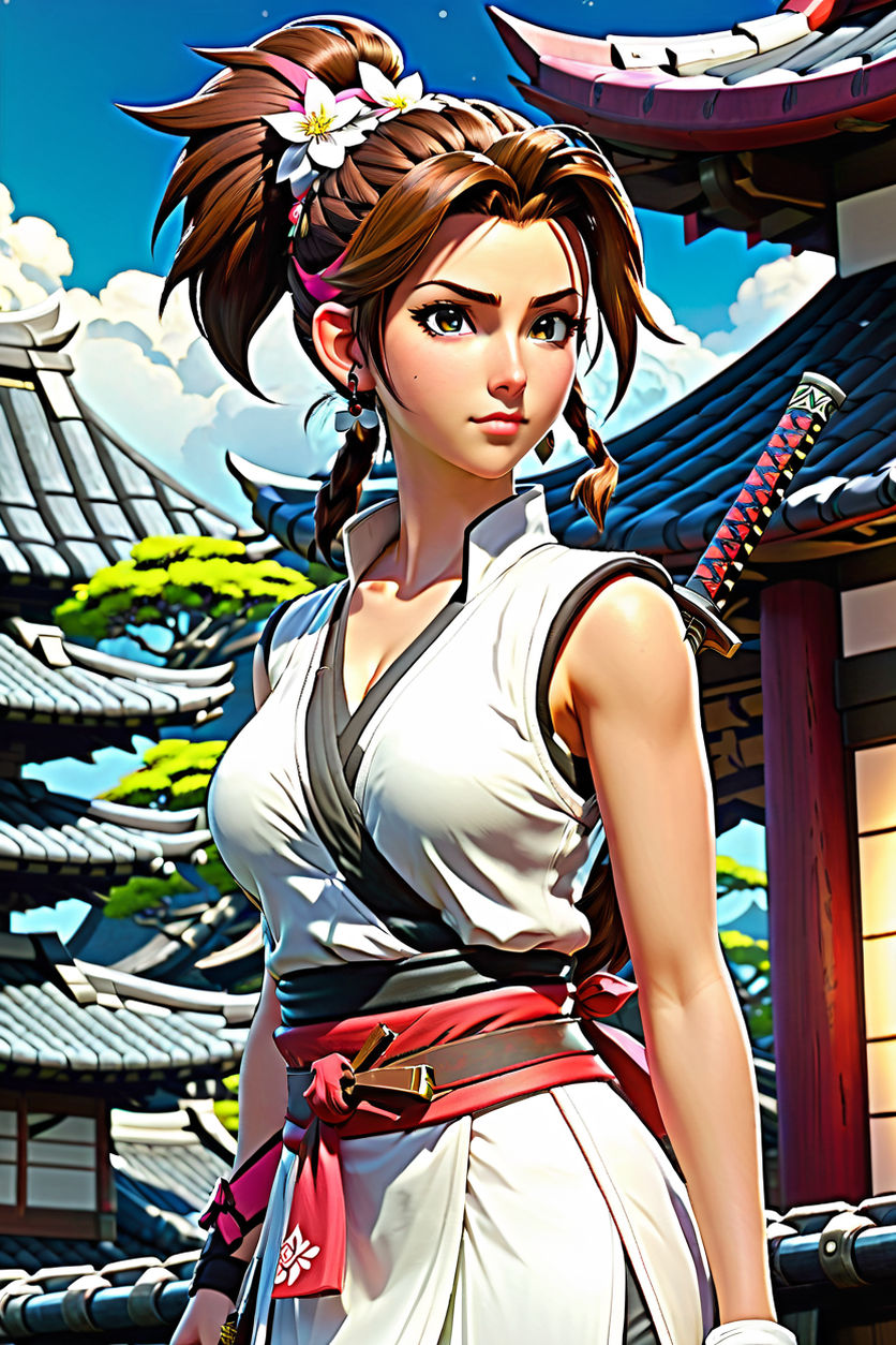 Mai Shiranui from the king of Fighters XV