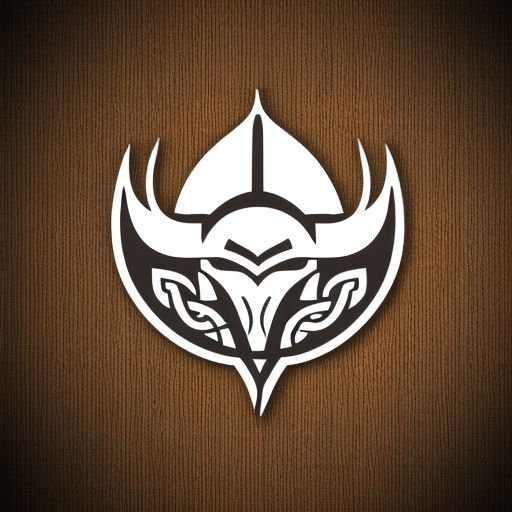 Viking style logo by Артем D - Playground