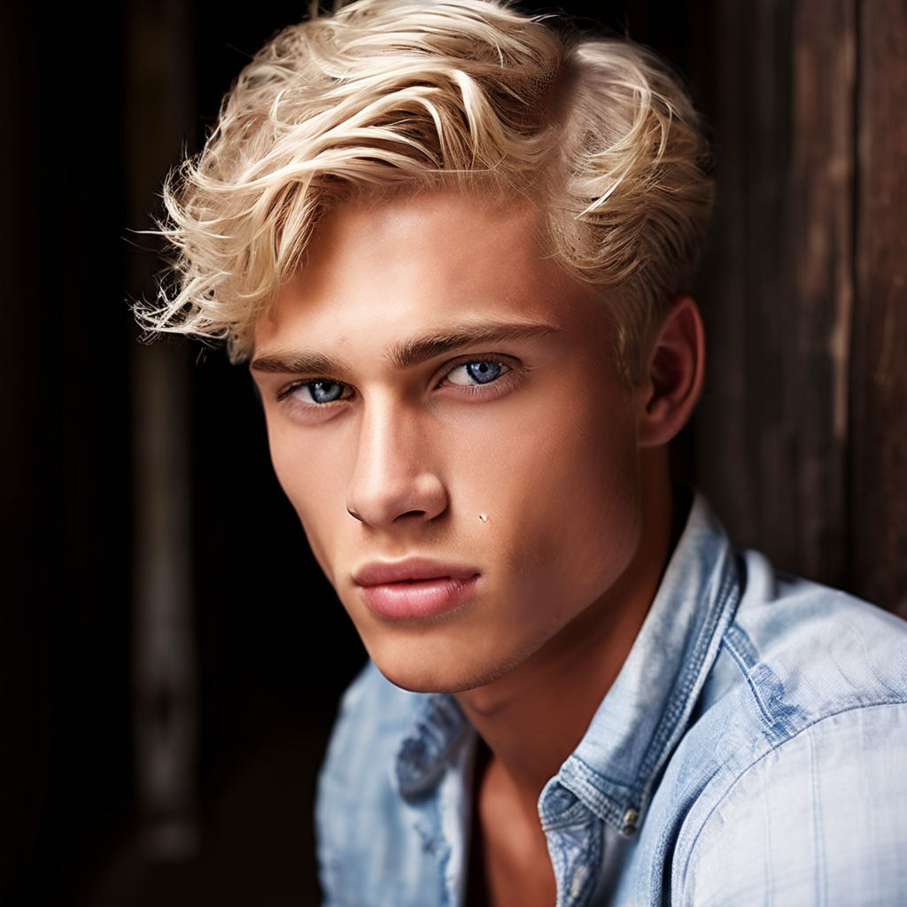 Blonde guy