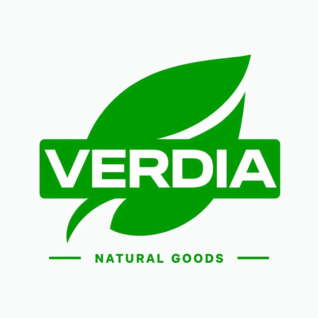 Modern Minimalist Abstract Leaf Logo Design for Natural Goods