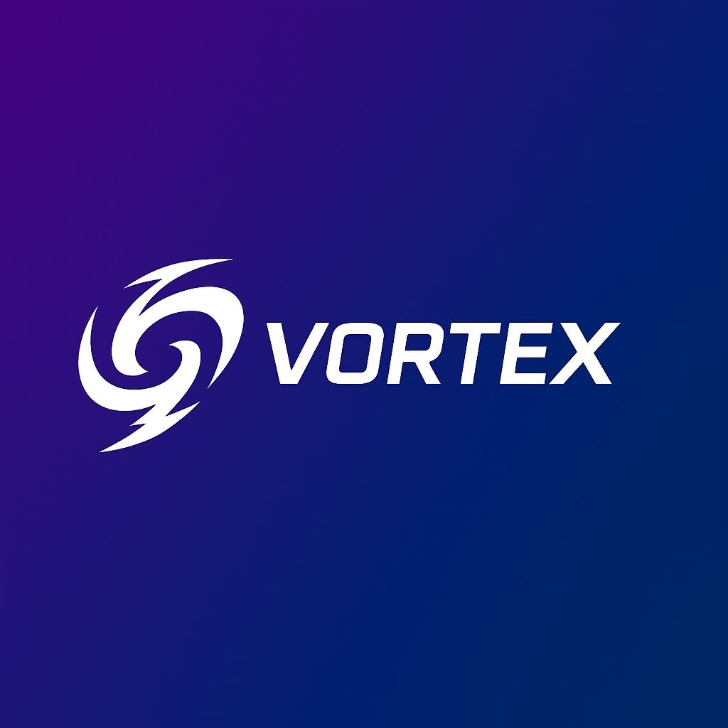 Modern Minimalist Vortex Logo with Spiraled Swirl Design